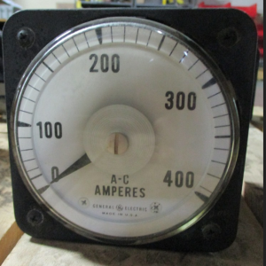 GE Amp Meter Model 8AB 18A7ALI fv