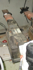 GE Type JKS-5 inline 15 kv Cat 639X90 200-5 CT FV